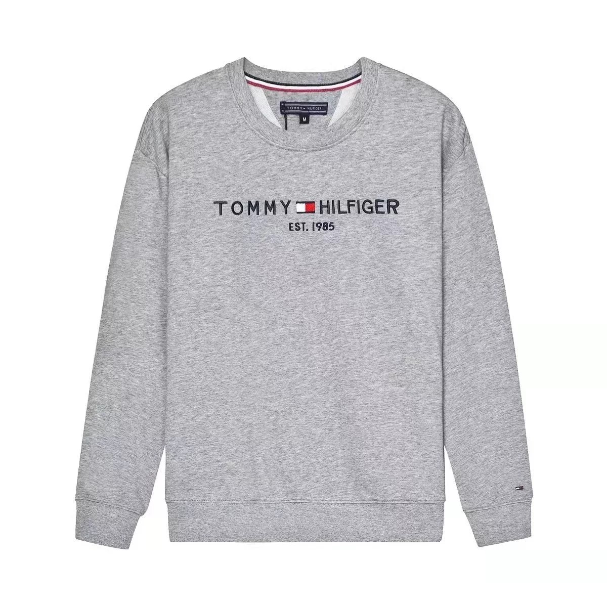 Tommy Hilfiger Registered Trademark Est. 1985 Graphic Crewneck Sweatshirt Navy