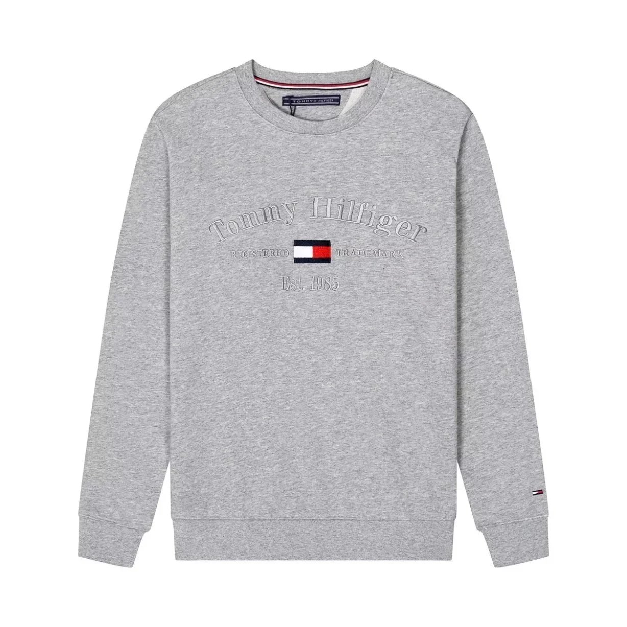 Tommy Hilfiger TH Registered Trademark Est. 1985 Graphic Sweatshirt Navy
