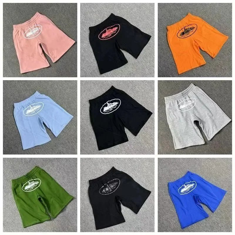 Corteiz CRTZ Alcatraz Graphic Streetwear Shorts Multicolor