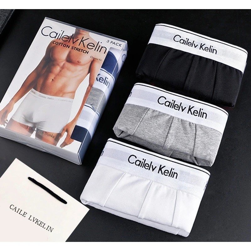 Cailelv Kelin Cotton Stretch comfortable Boxer Briefs Multicolor