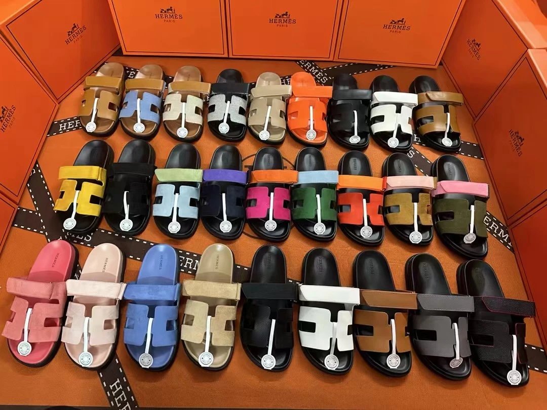 Hermes Chypre Casual Sandals Multicolor
