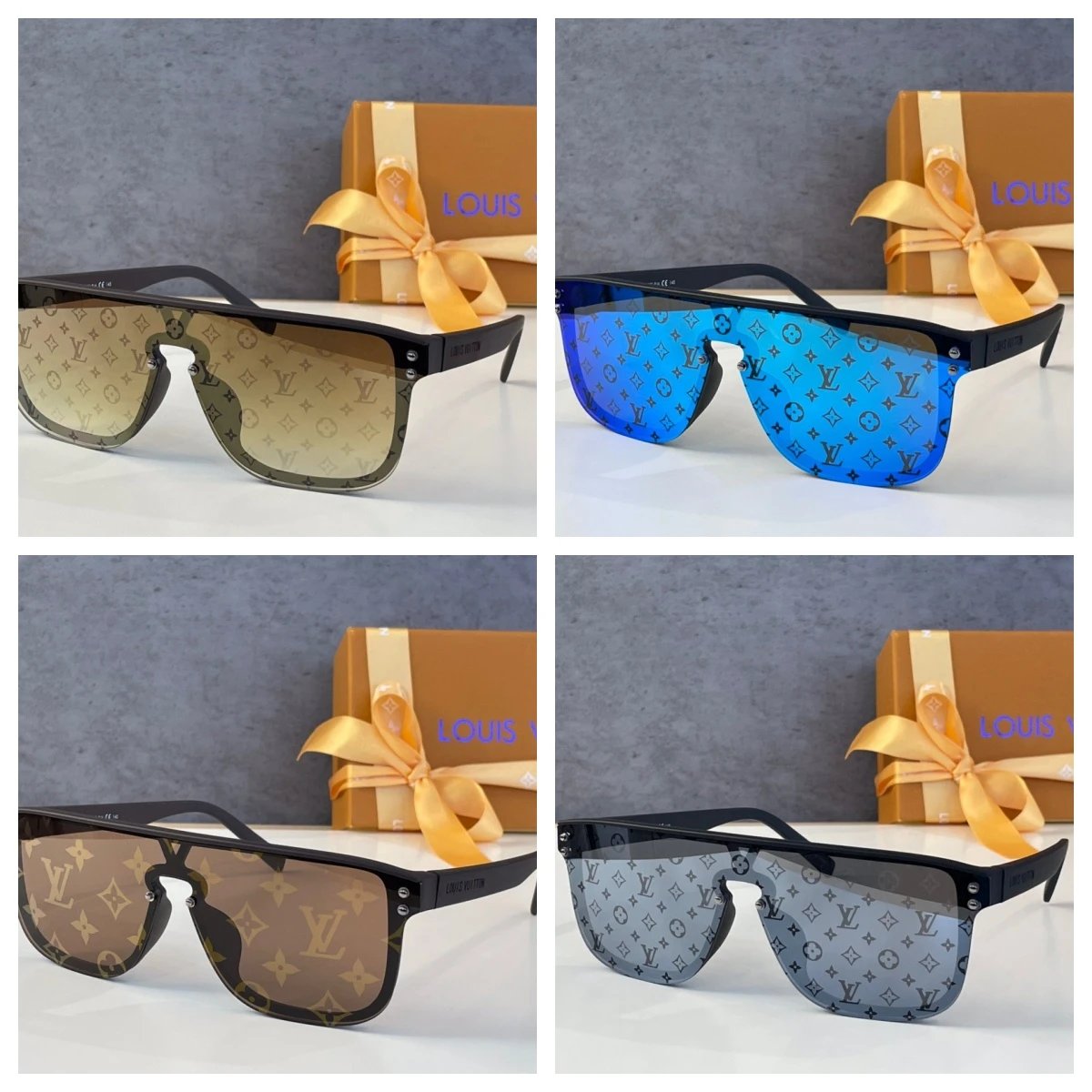 Louis Vuitton LV 1.1 Millionaires Shield Sunglasses Multicolor