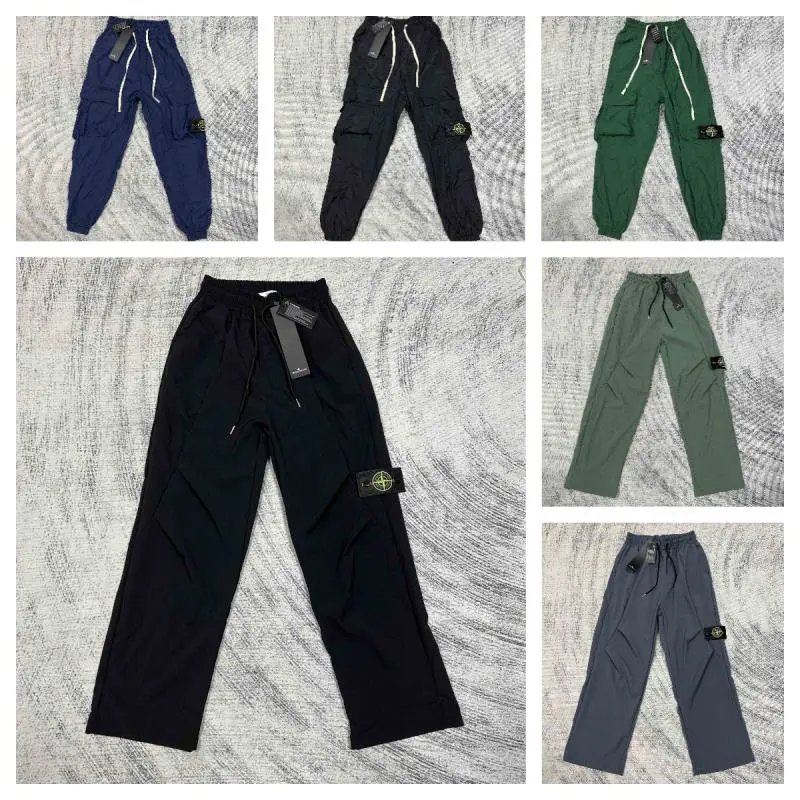Stone Island Cargo Pants Casual Trousers Black