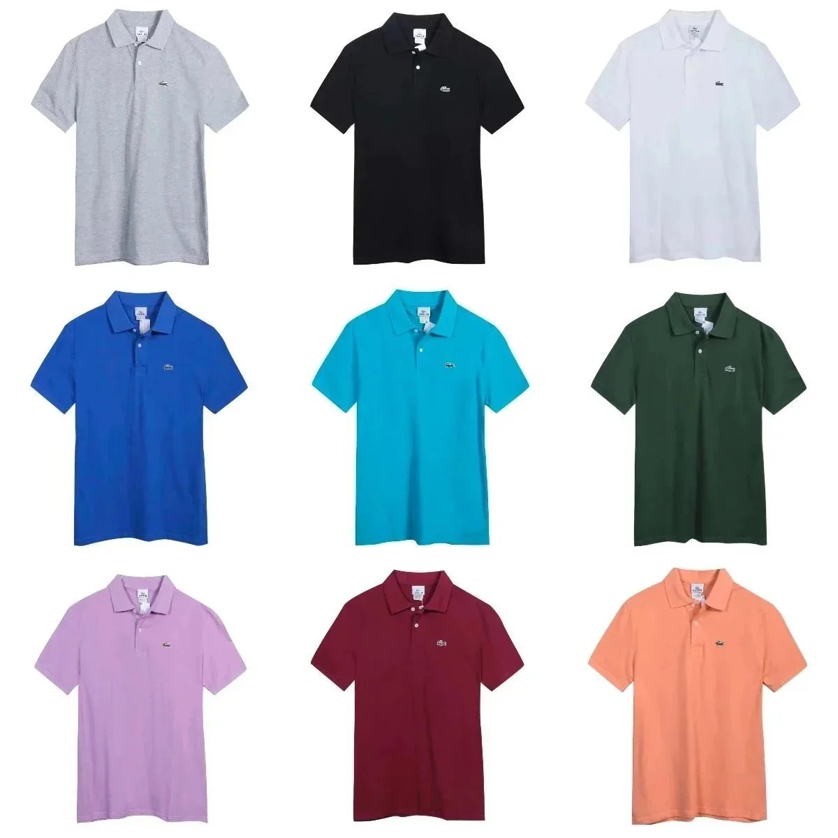 Lacoste Classic Petit Pique Cotton Polo Shirt Multicolor