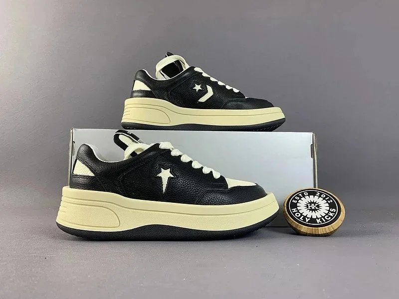 Converse Weapon CX chunky platform Sneakers Black and White