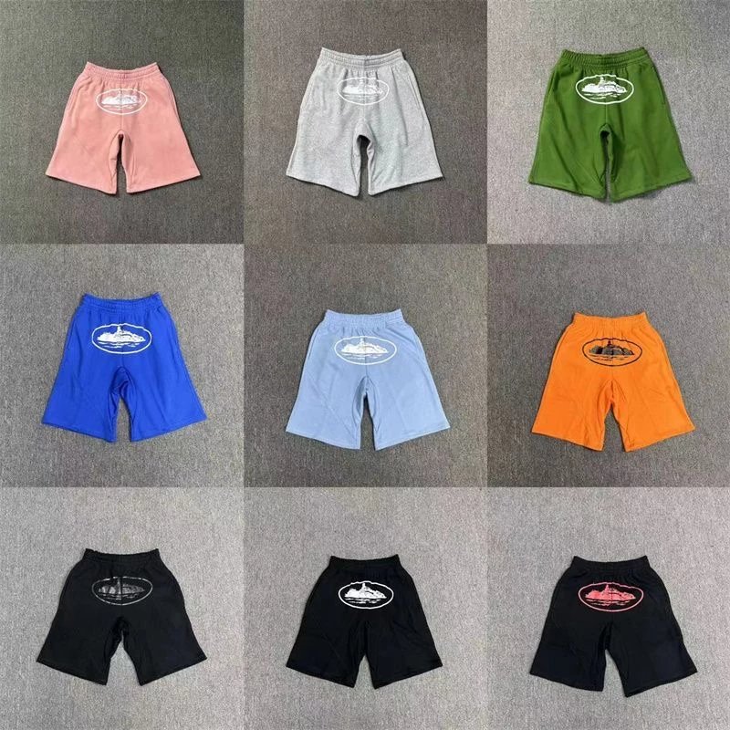 Corteiz CRTZ Island Graphic Streetwear Shorts Multicolor