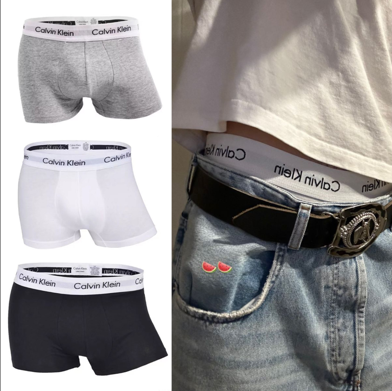 Calvin Klein CK Cotton Stretch Comfortable Trunk Underwear Multicolor