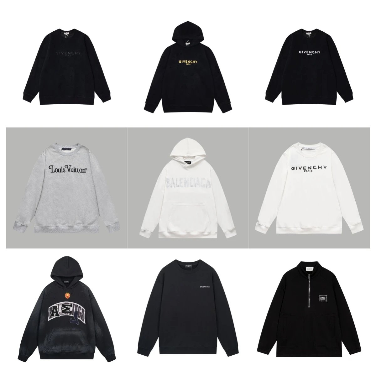 Fashionable and versatile sweatshirt-00711（Products with linked sizes of Chinese codes are mixed with European and Chinese codes and will not be returned i