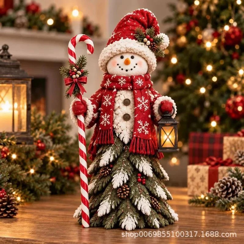 Christmas Desktop Ornamentsnowman Old Man Witch Ornamentchristmas Tabletop Decor | Christmas Decor